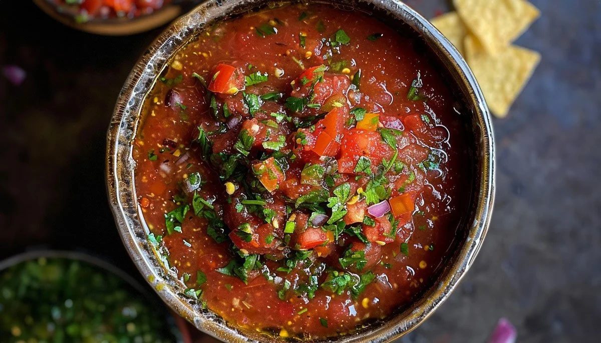 House-made red salsa