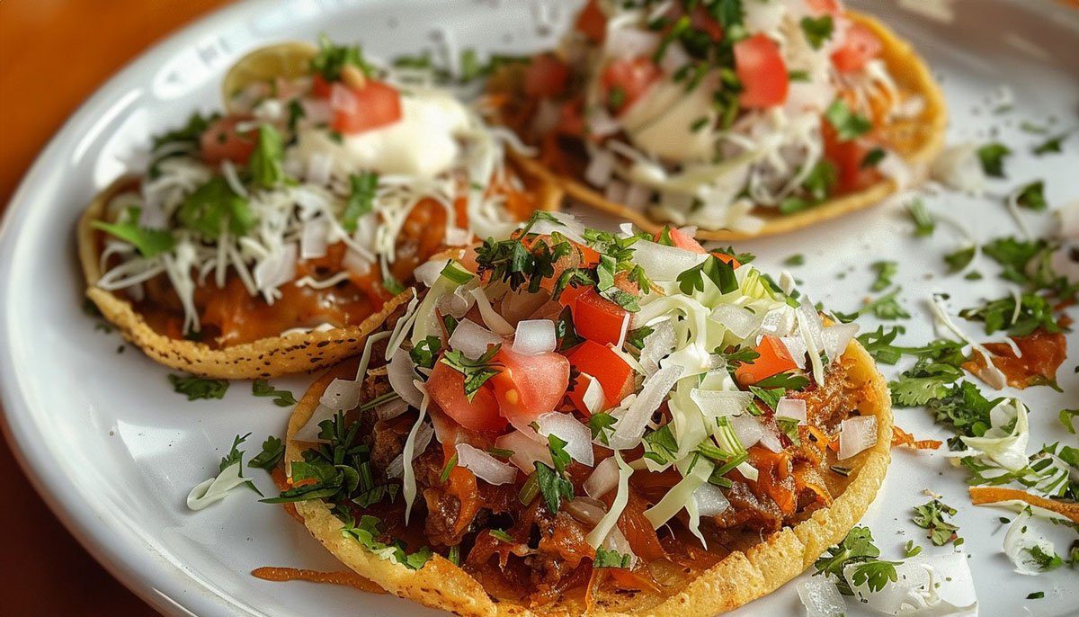 Freshly prepared sopitos